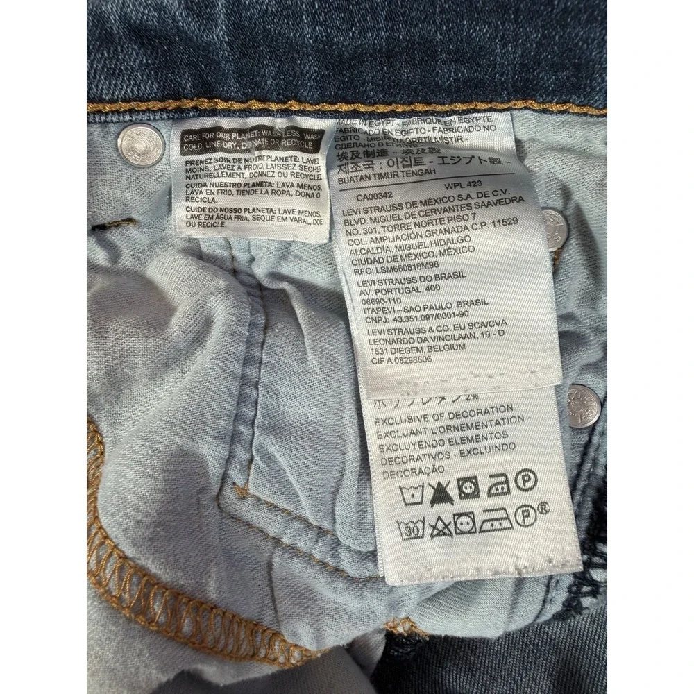 Levi's 511‎ Slim Fit Jeans W32 L32 Medium Wash Stretch Denim Men's